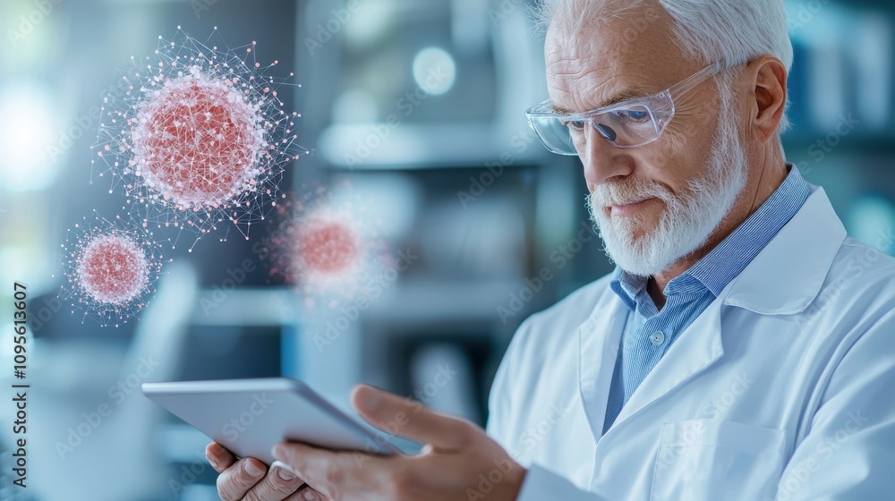 Poster visualization of neural network insights in research