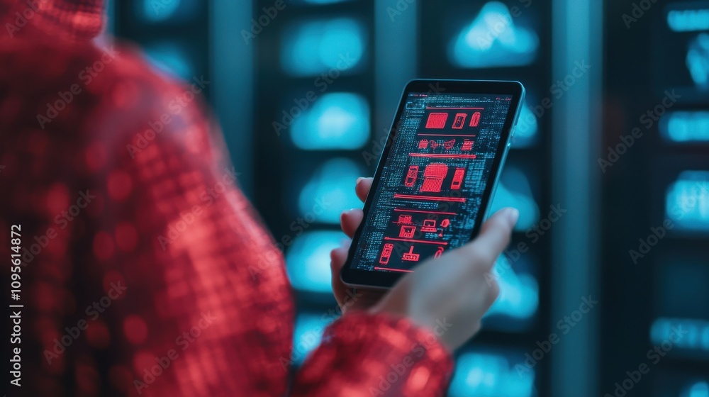 Poster innovative mobile payment system with generative ai