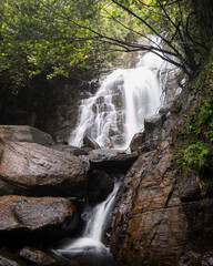 Duwili Ella waterfall in Sri Lanka