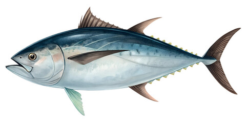 tuna isolated on transparent background