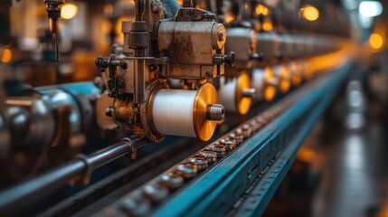 Fototapeta premium a machine with a white and black machine