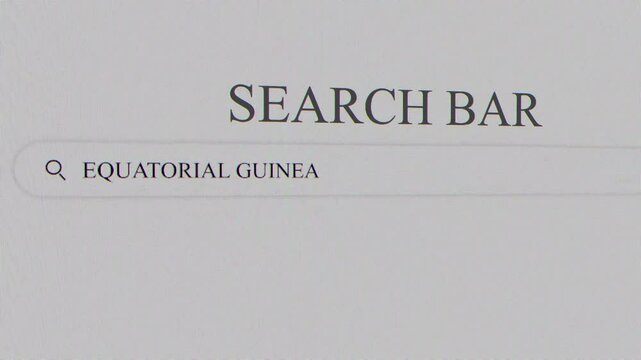 Equatorial Guinea Search Bar