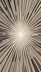 Obraz premium Starburst effect with overlapping geometric points radiating