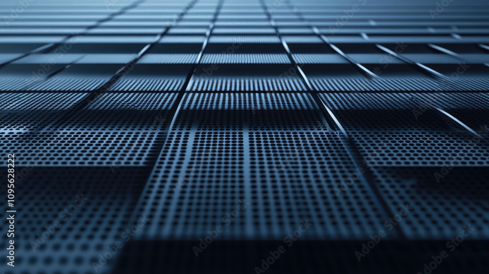 Poster minimal dot pattern arranged in a structured grid, offering a sleek and contemporary texture for gra