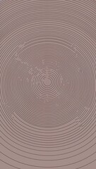 Concentric circle grid giving the appearance of breathing