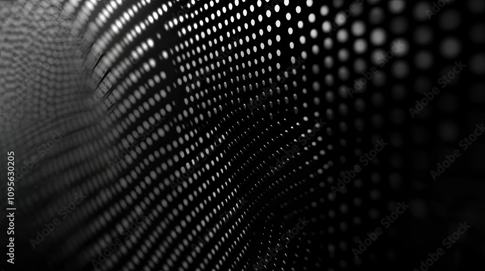 Poster small dots forming a regular grid pattern, adding a modern, clean texture for versatile background a