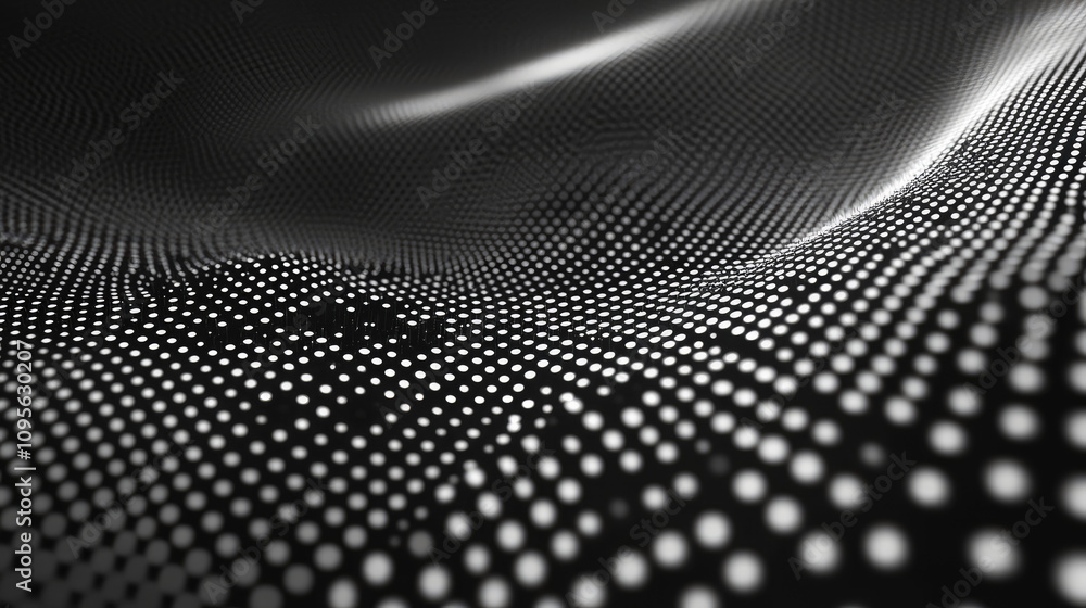 Poster small dots forming a regular grid pattern, adding a modern, clean texture for versatile background a