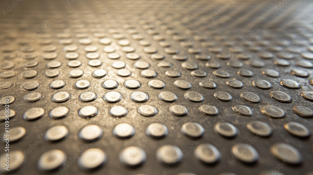 Poster small dots forming a regular grid pattern, adding a modern, clean texture for versatile background a