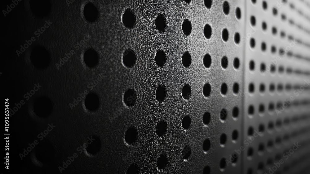 Poster tiny dots arranged in a neat grid pattern, offering a balanced and stylish texture ideal for various