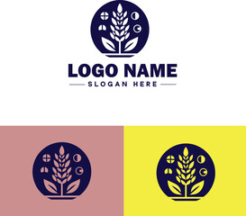 Pharmaceutical Company icon Drug manufacturer Pharmaceutical firm Pharma company flat logo sign symbol editable vector