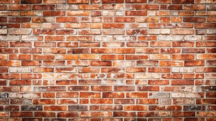 Fototapeta premium Rustic Red Brick Wall Texture A Seamless Background Image for Design Projects