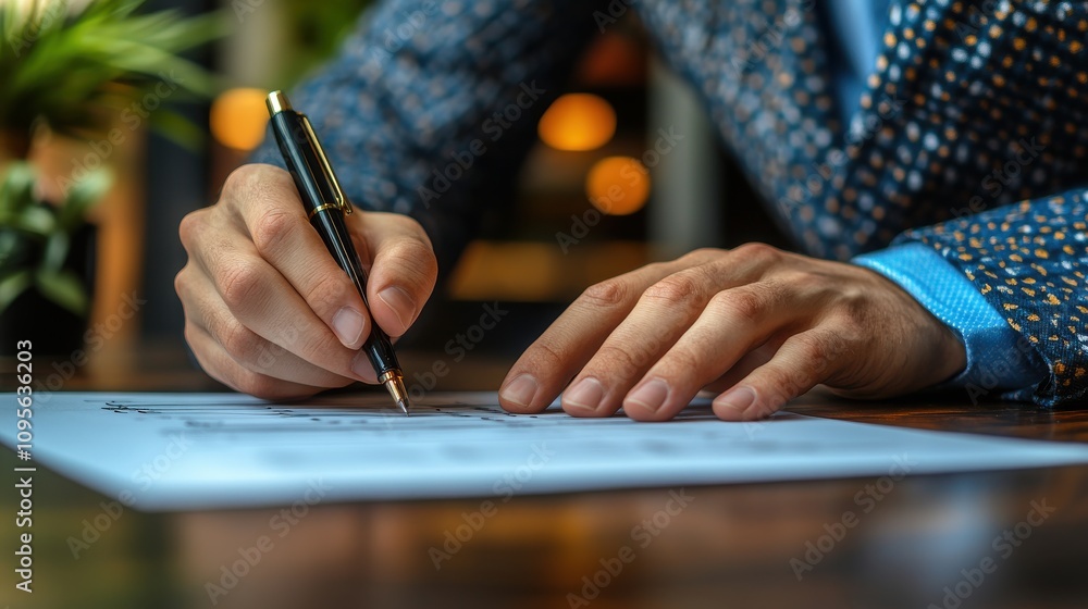 Aufkleber businessman filling survey form online answer questions of test for survey form concept questionnair