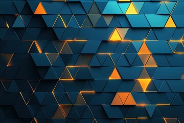 Dynamic geometric patterns digital art abstract design modern environment close-up view creative visualization
