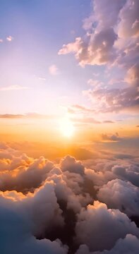 Peaceful Cloud Formations