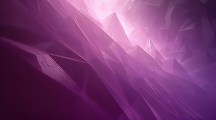 Abstract 3D Purple Crystal Background
