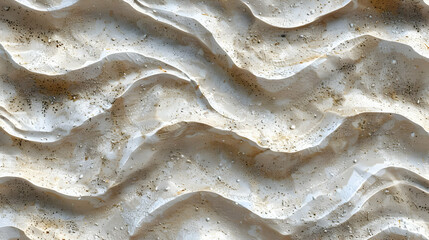 Beige Wavy 3D Abstract Background Texture