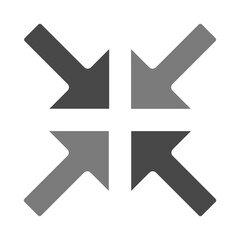 Obraz premium Minimize Icon