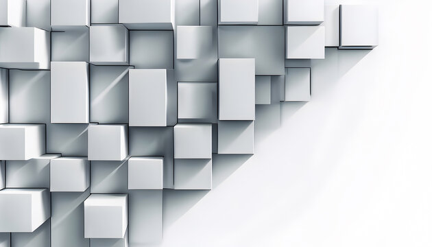 Abstract geometric square background design, perfect for banners, leaflets, product releases, and creative layouts with ample copy space for text