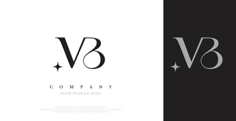 Initial MB Logo Design Vector 