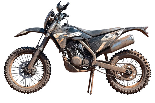 recommend clip art: High-resolution png of a rugged offroad bike on a transparent background- ideal for adventure sports designs and outdoor-themed digital projects