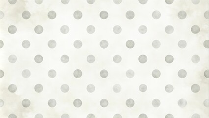 Elegant Grey Polka Dot Pattern on Soft Cream Background for Design Projects