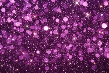 Obraz premium Dark Purple Glitter Texture with Shimmering Accents