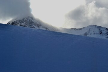 Swiss Alps snow covered mountain #5