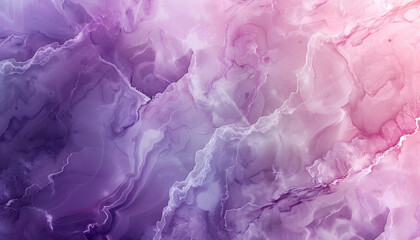 Fototapeta premium A vibrant abstract art piece showcasing swirling purple and pink hues, creating a dreamy and ethereal atmosphere.