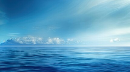 Obraz premium Azure Horizon Abstract Blue Background