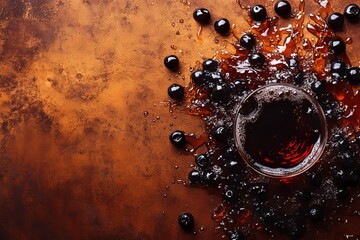 An ultra-realistic digital photography with Celebration toast with champagne beverage drink wine,