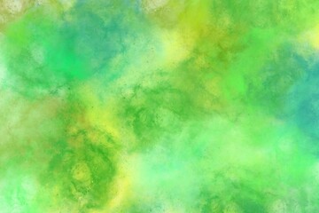 Green color fog background , foggy