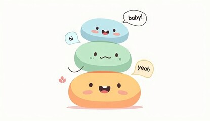 Background with a friendship theme