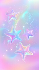 Obraz premium Pastel Shimmer Abstract Texture Background