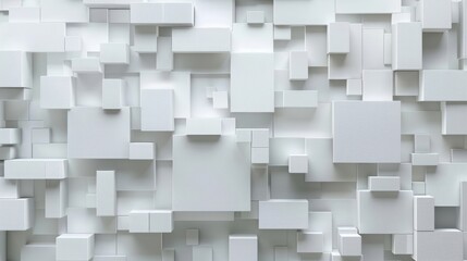 white geometric abstract background