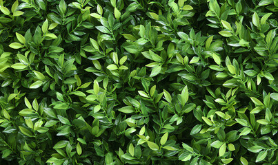 Fototapeta premium High-resolution stock photo of lush green leaves, perfect for website banners, social media posts, or print designs.