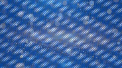 Bokeh Background with Abstract Particles and Dust: Elegant 3D Render of Glowing Shape and Gradient Colors for Business, Technology, Christmas Cards, Festive Glittering Decor, and Celebratory Events