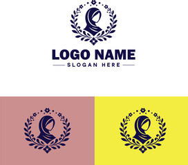 Modeling Agency icon Talent agency Model management Modeling firm flat logo sign symbol editable vector