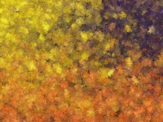 Abstract autumnal color blend background texture.