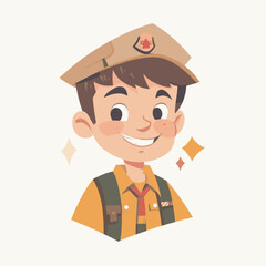 Scouts honor character Set