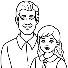  father and daughter