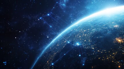 Global network connection. (1)