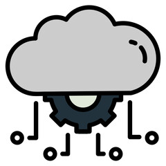 Cloud Computing Icon