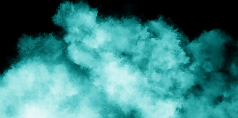 Black and teal pastel smoke abstract beautiful Background. Watercolor 5ea green grunge abstract painting stylist charming modern texture. Seamless Blue deep sea grunge texture vintage background.	