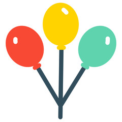 Balloons Icon
