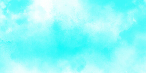 Obraz premium Abstract blue water color hand painted art victor illustration. white blue painted smoky textured white color powder explosion. white and blue Smoke background elegant luxury space 