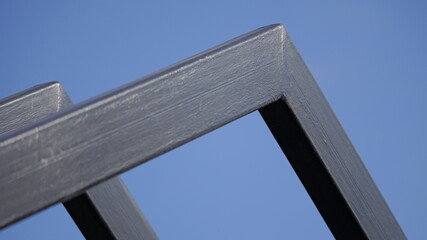 Gable steel frame