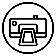 Digital Printer Icon