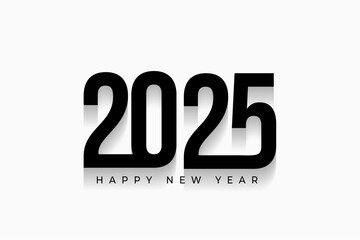 happy new year 2025 occasion white background