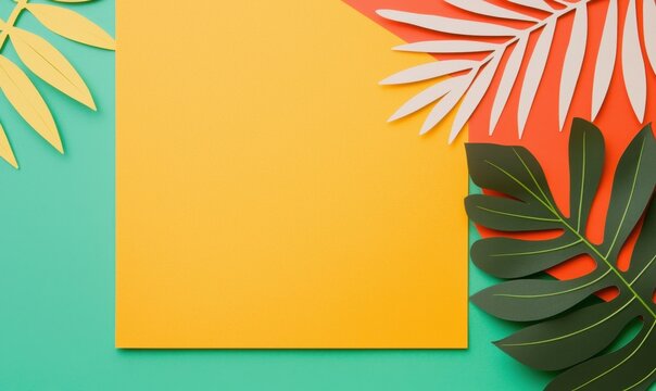 Creative leaf motif wedding invitations nature-inspired design