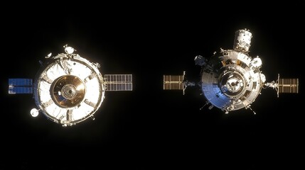 Empty research laboratory with sterile white walls and stainless steel tables. The absence of activity symbolizes potential and the promise of future discoveries.
